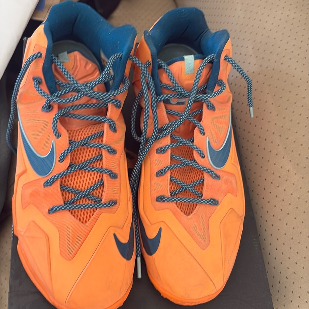 LeBron shoes slightly used